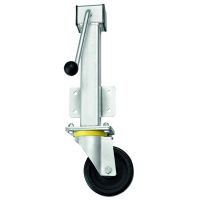 Heavy Duty Jacking Castors with Rubber Wheel