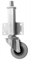 Swivel Jacking Castors with Rubber Wheel