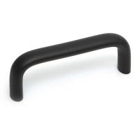 Black aluminium bridge handles