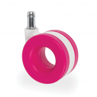 Moebius Pink Office Chair Castors