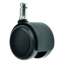 Office Chair Castors Twin Polyurethane Wheel 