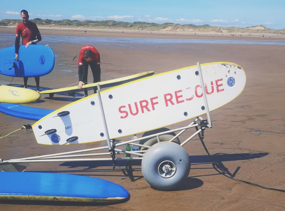 surfboard trolley