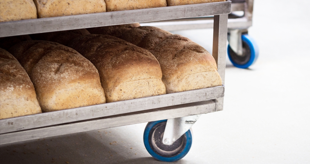 Bakery Blue High Temp Castors