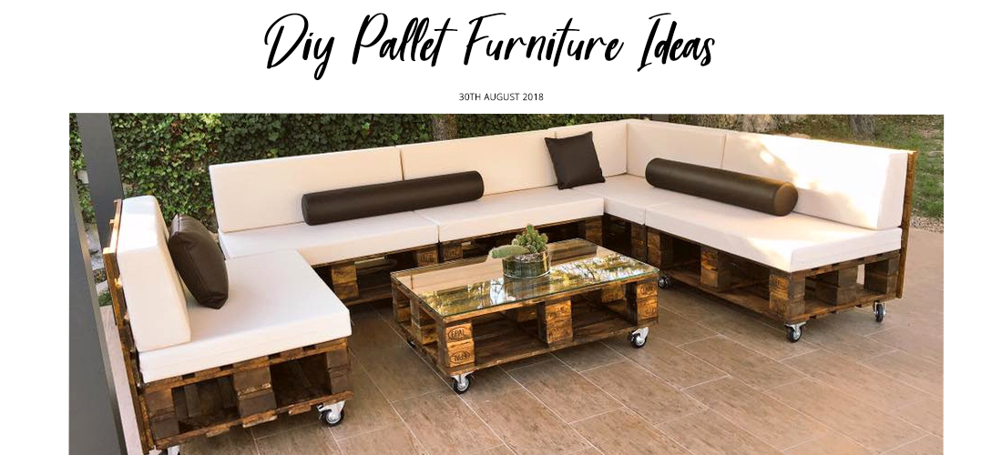 DIY Pallet Furniture Ideas 